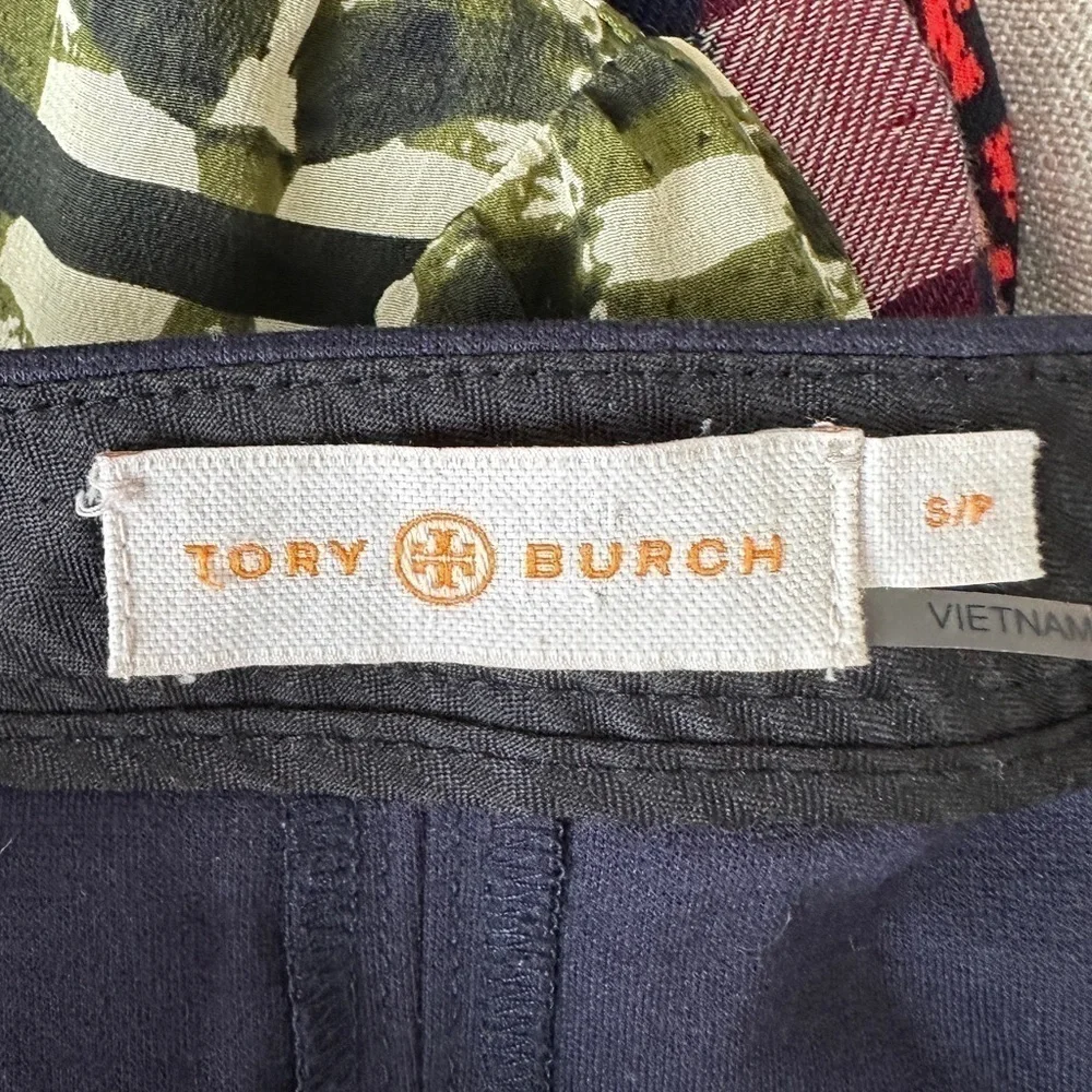 Tory Burch Navy Pencil Skirt